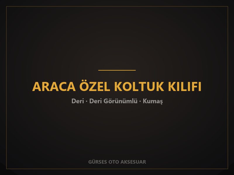 Ankara Şaşmaz'da araca özel dikilmiş deri koltuk kılıfı uygulaması